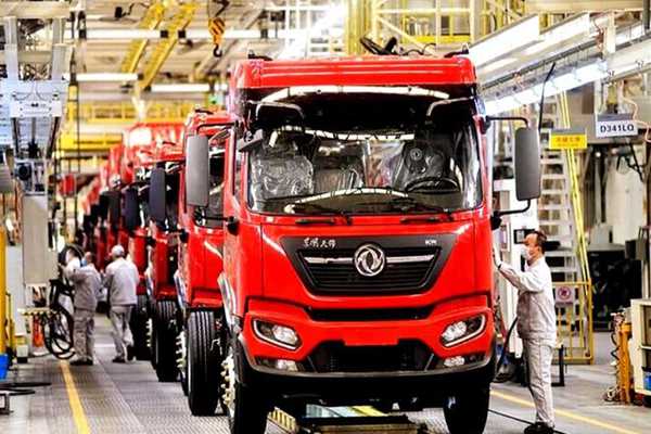 Have you ever seen a real truck assembly line?