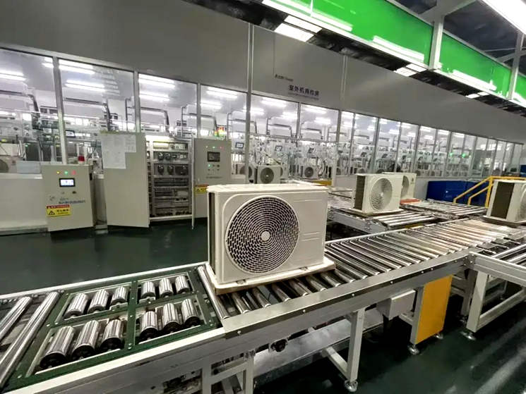 Can the Air‑Conditioning Assembly Line Adapt to Multi‑Model Mass Production?