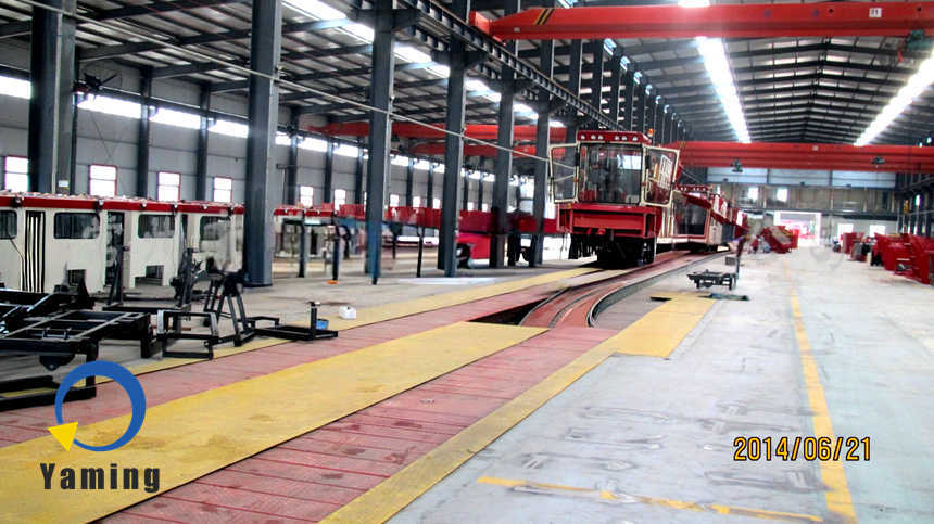 Combine Harvester Assembly Line