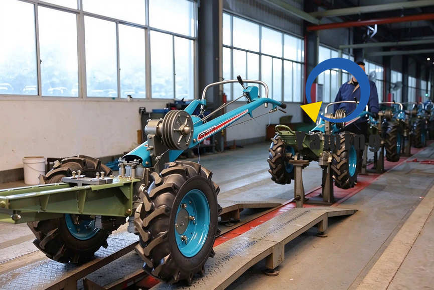 Walking Tractor Assembly Line